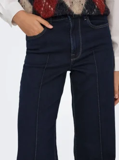 ONLMADISON Vita alta Wide Leg Fit Jeans