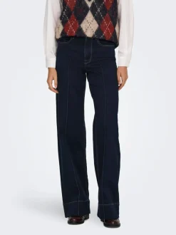 ONLMADISON Vita alta Wide Leg Fit Jeans