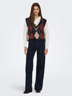 ONLMADISON Vita alta Wide Leg Fit Jeans