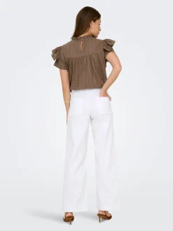 ONLMADISON Vita alta Wide Leg Fit Jeans