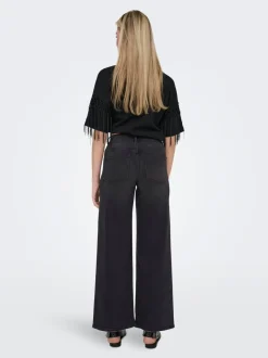 ONLMADISON Vita alta Wide Leg Fit Jeans
