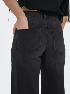 ONLMADISON Vita alta Wide Leg Fit Jeans