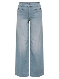 ONLMADISON Vita alta Wide Leg Fit Jeans