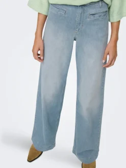 ONLMADISON Vita alta Wide Leg Fit Jeans