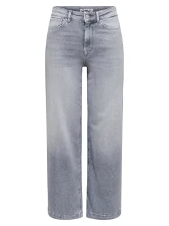 ONLMADISON Vita alta Wide Leg Fit Cropped Jeans