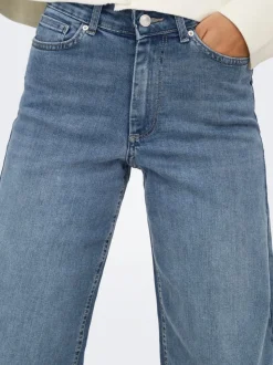 ONLMADISON Vita alta Wide Leg Fit Jeans