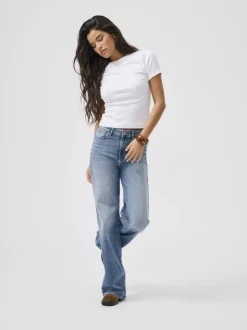 ONLMADISON Vita alta Wide Leg Fit Jeans