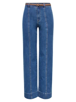 ONLMADISON Vita alta Wide Leg Fit Jeans