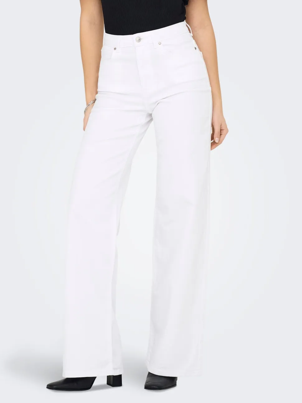 ONLMADISON Vita alta Wide Leg Fit Jeans