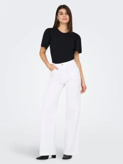 ONLMADISON Vita alta Wide Leg Fit Jeans
