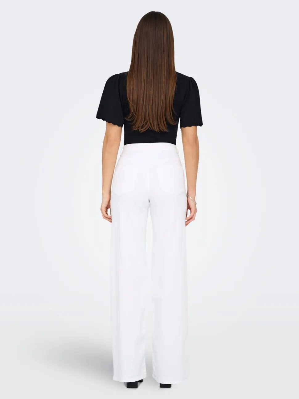 ONLMADISON Vita alta Wide Leg Fit Jeans