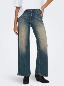 ONLMADISON Vita alta Wide Leg Fit Jeans