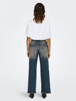 ONLMADISON Vita alta Wide Leg Fit Jeans