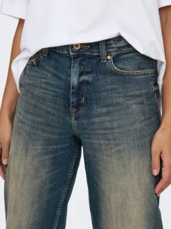 ONLMADISON Vita alta Wide Leg Fit Jeans