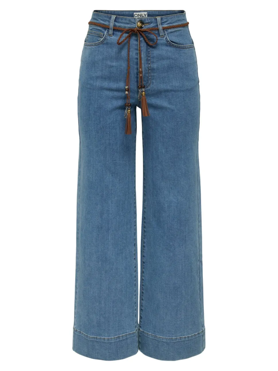 ONLMADISON Vita alta Wide Leg Fit Cropped Jeans