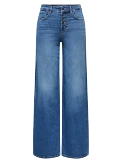 ONLMADISON Vita alta Wide Leg Fit Jeans