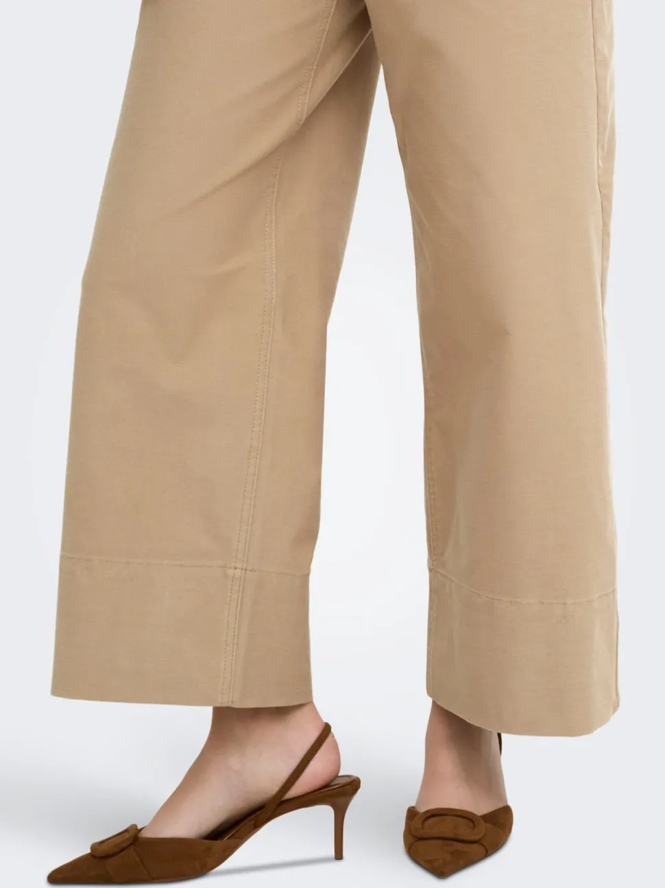 ONLMADISON-CLAIR Cropped Fit Pantaloni
