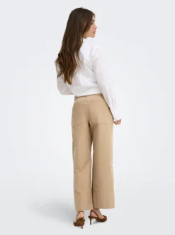 ONLMADISON-CLAIR Cropped Fit Pantaloni