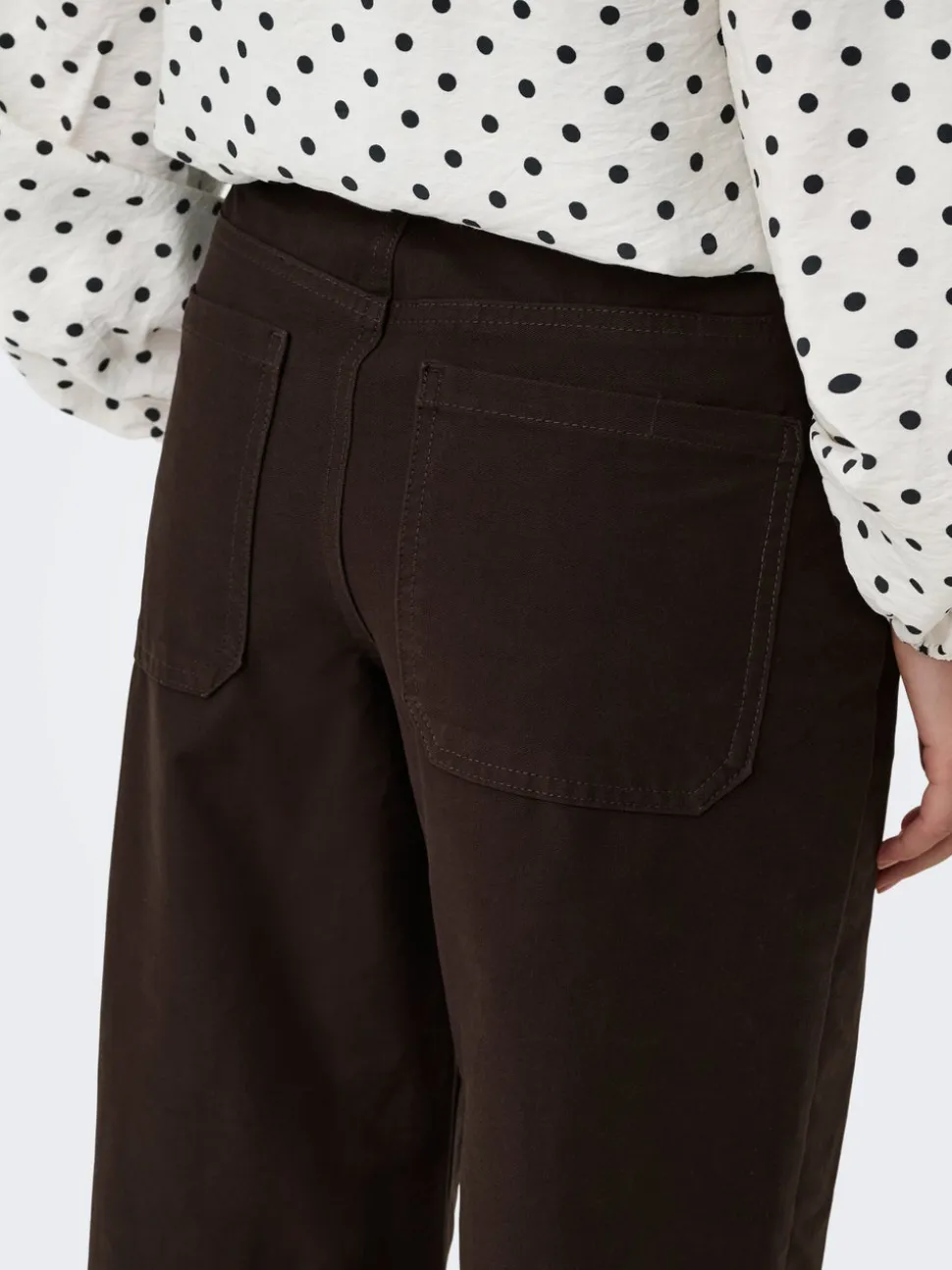ONLMADISON-CLAIR Cropped Fit Pantaloni