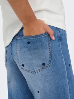 ONLMADISON-ROYAL Vita alta Wide Leg Fit Jeans