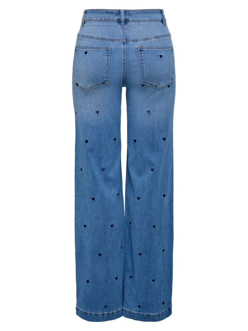 ONLMADISON-ROYAL Vita alta Wide Leg Fit Jeans