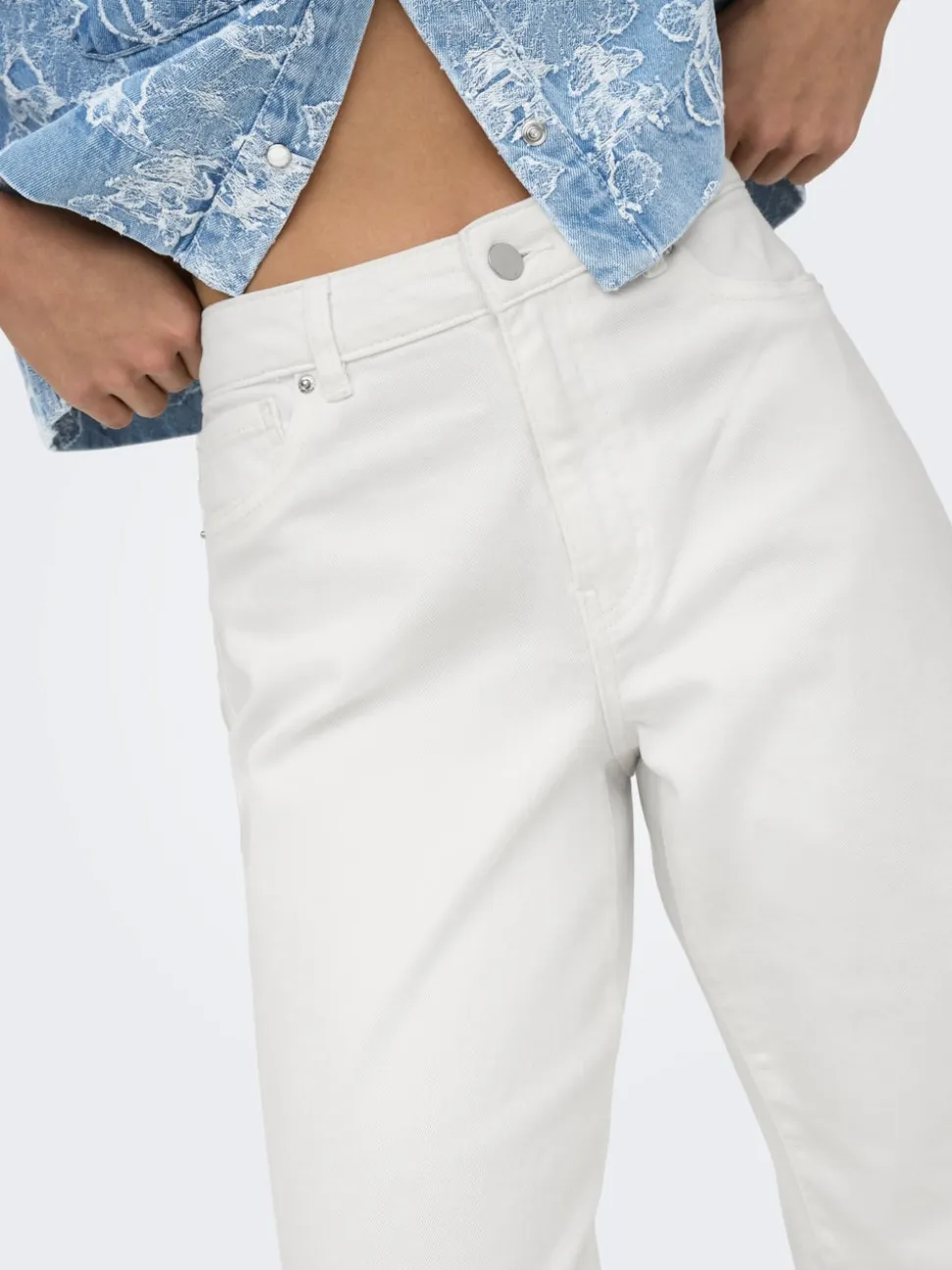 ONLMADISON-SILLE Vita alta Wide Leg Fit Jeans