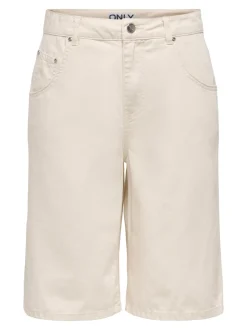 ONLMATE-SILLA Loose Fit Bermuda in jeans