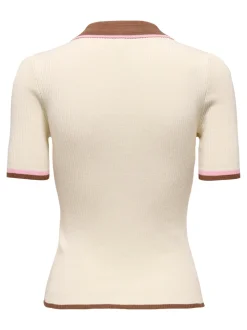 ONLMEDDI Capo in maglia con colletto polo