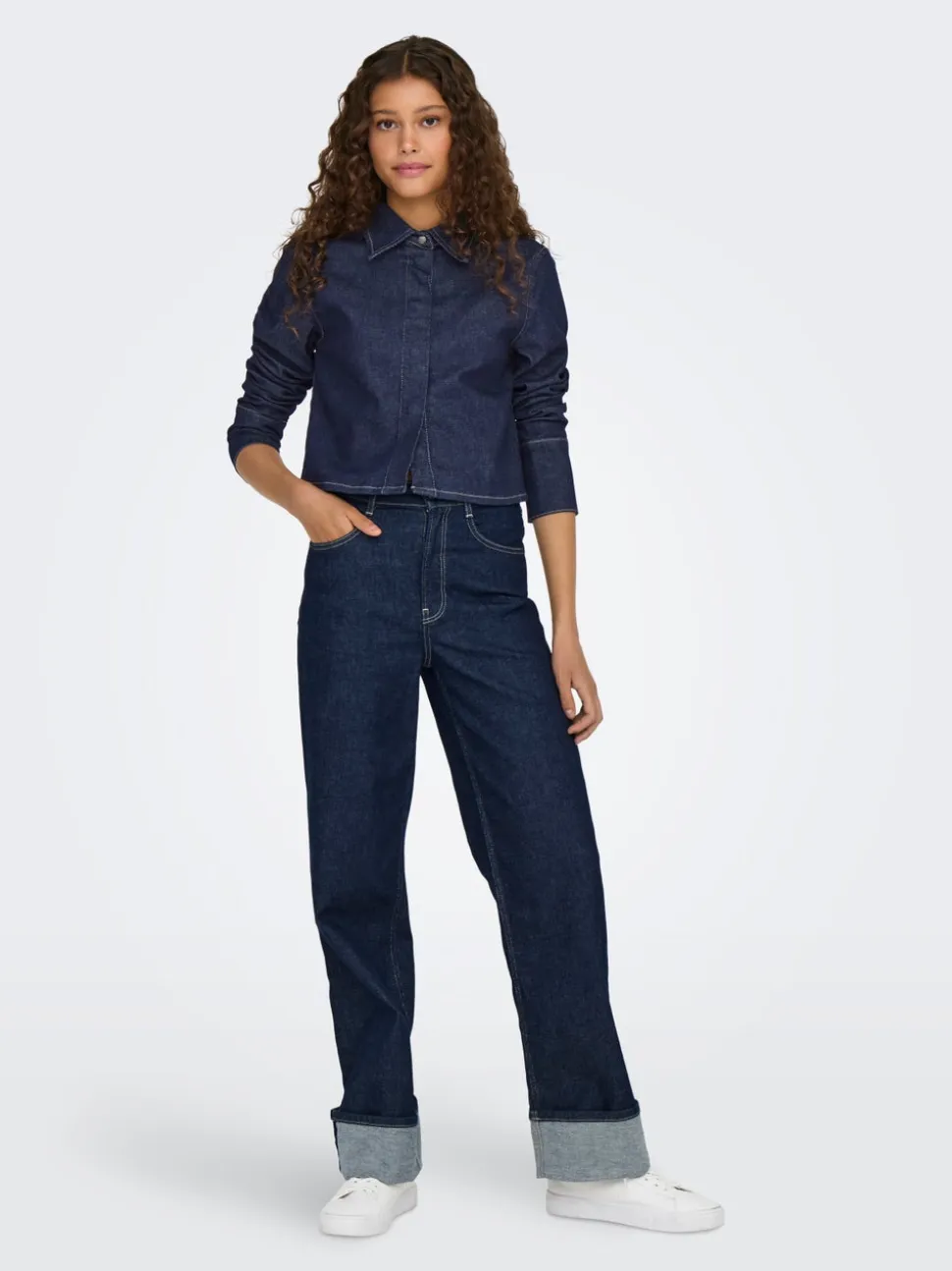 ONLMERCER Vita alta Wide Leg Fit Jeans