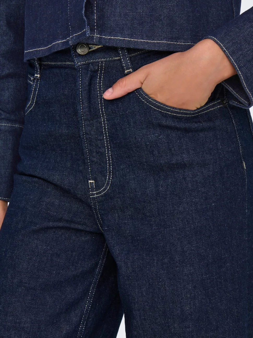 ONLMERCER Vita alta Wide Leg Fit Jeans