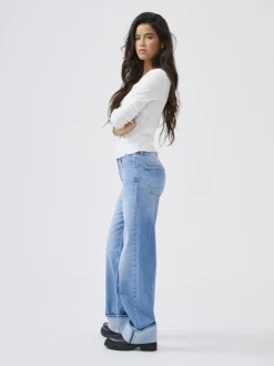 ONLMERCER Vita alta Wide Leg Fit Jeans