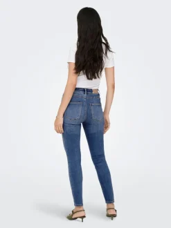ONLMILA Vita alta Skinny Fit Lunghezza alla caviglia Jeans