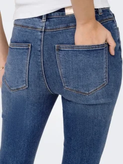 ONLMILA Vita alta Skinny Fit Lunghezza alla caviglia Jeans