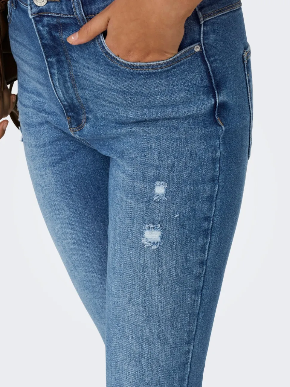 ONLMILA Vita alta Skinny Fit Lunghezza alla caviglia Jeans