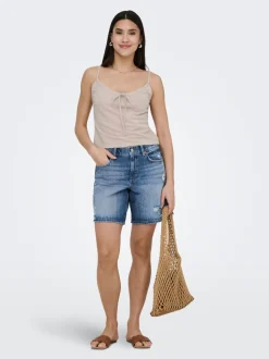 ONLMILTON Vita media Regular Fit Bermuda in jeans