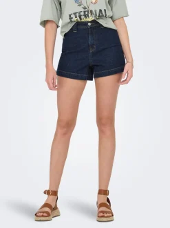 ONLPARIS Vita alta Regular Fit Bermuda in jeans