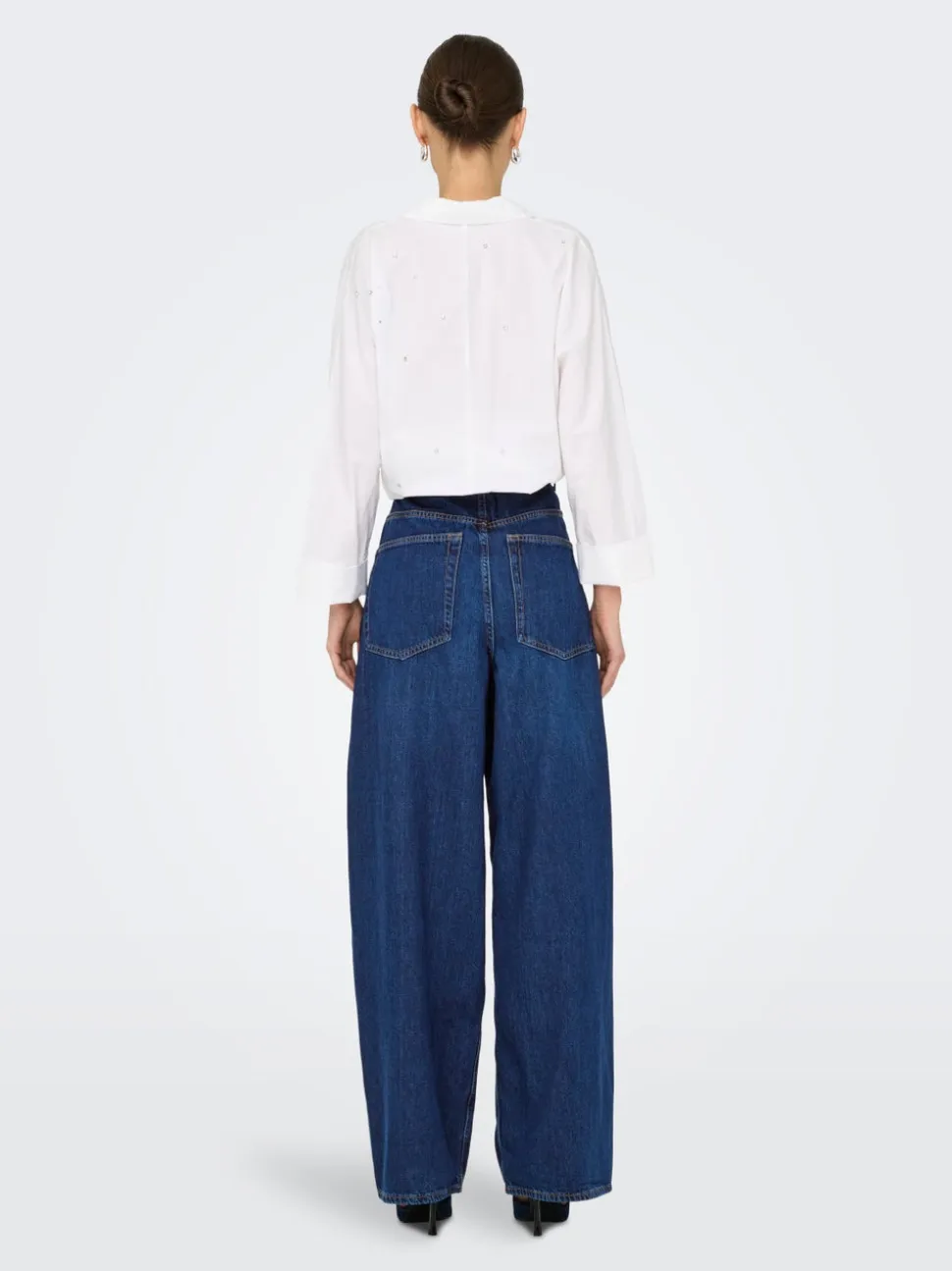 ONLPAULINA Vita alta Baggy Fit Jeans