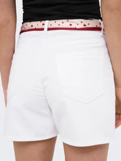 ONLPHINE Vita alta Regular Fit Bermuda in jeans
