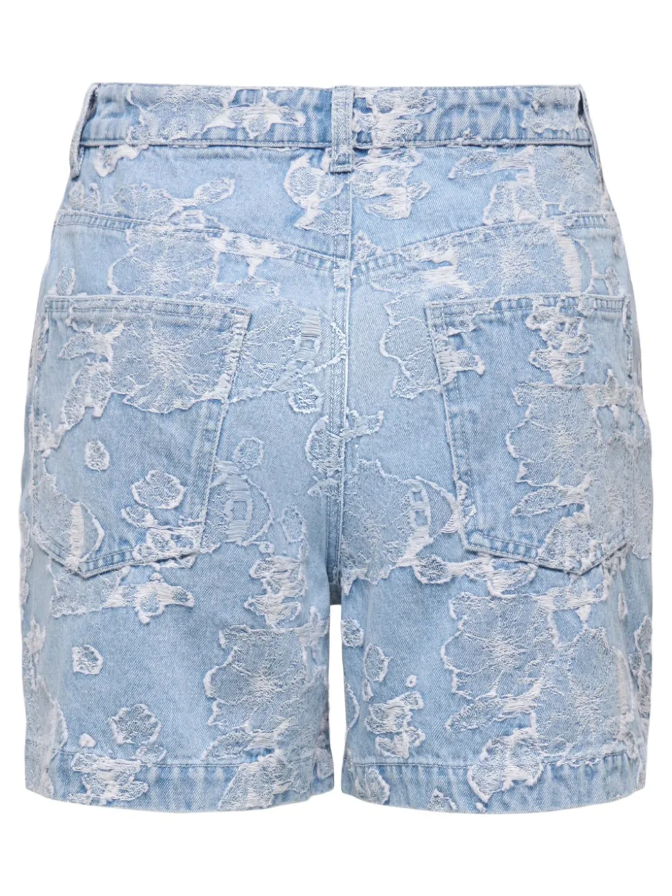 ONLPHINE-AUDE Vita alta Regular Fit Bermuda in jeans