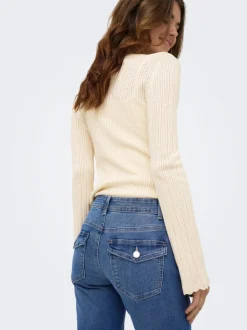 ONLPHOEBE Vita bassa Flared Fit Jeans