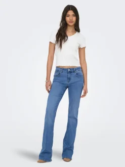ONLPHOEBE Vita bassa Flared Fit Jeans