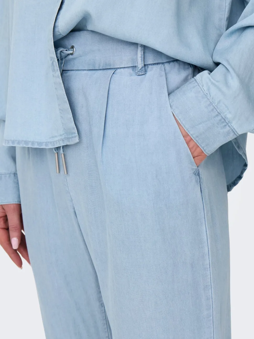 ONLPOPTRASH Straight Fit Pantaloni