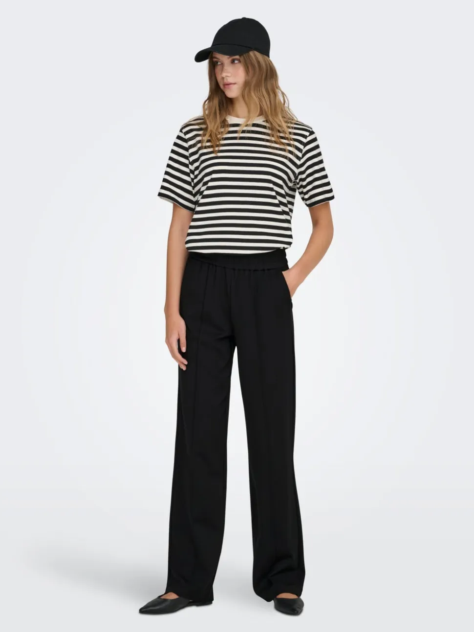 ONLPOPTRASH-SUKI Loose Fit Pantaloni a gamba larga