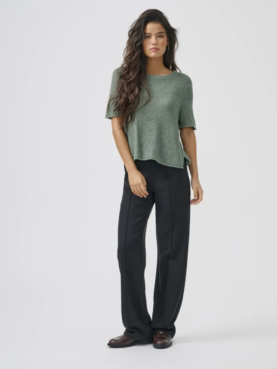 ONLPOPTRASH-SUKI Loose Fit Pantaloni a gamba larga