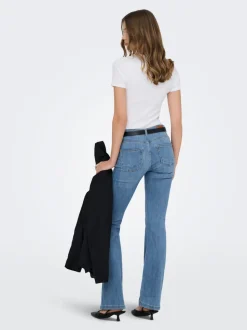 ONLPOWER Vita media Flared Fit Jeans