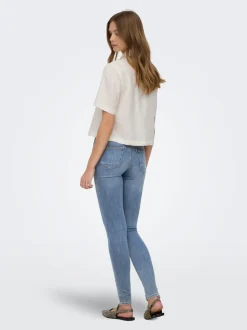 ONLPOWER Vita media Skinny Fit Lunghezza alla caviglia Jeans