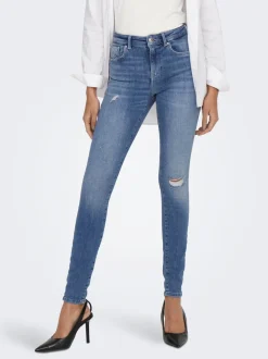 ONLPOWER Vita media Skinny Fit Jeans