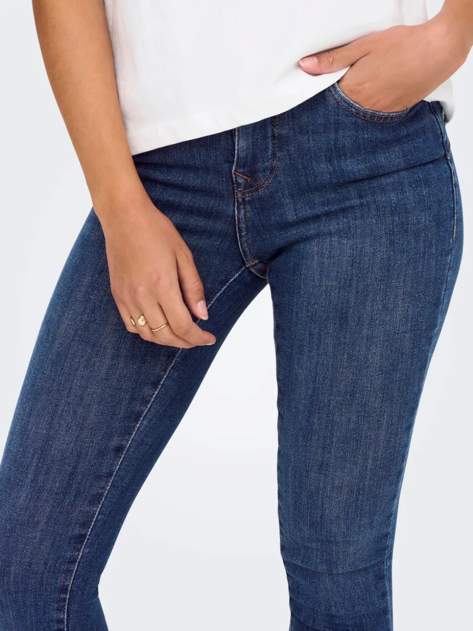 ONLPOWER Vita media Skinny Fit Jeans