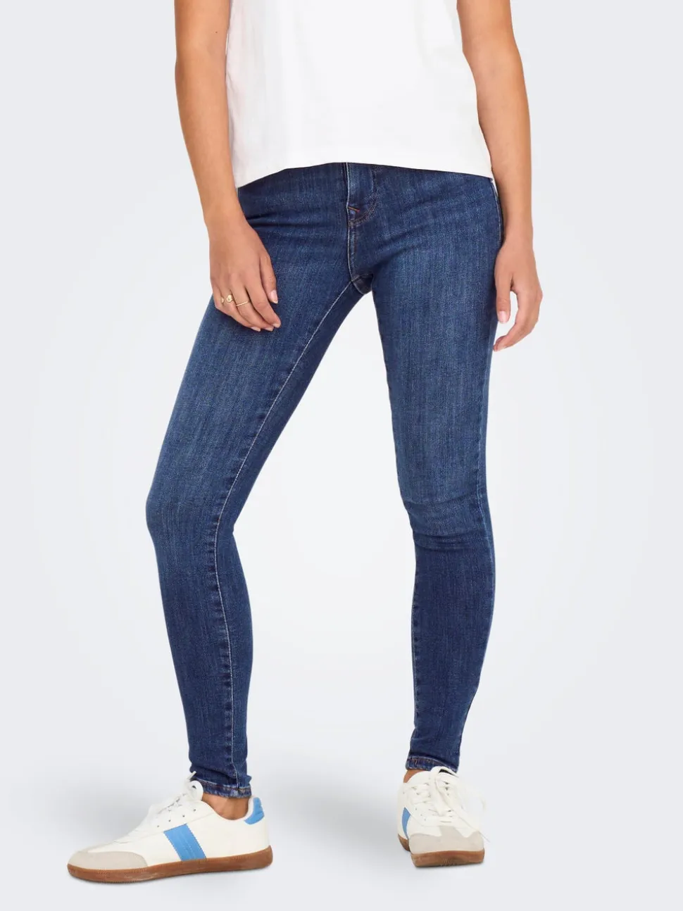 ONLPOWER Vita media Skinny Fit Jeans