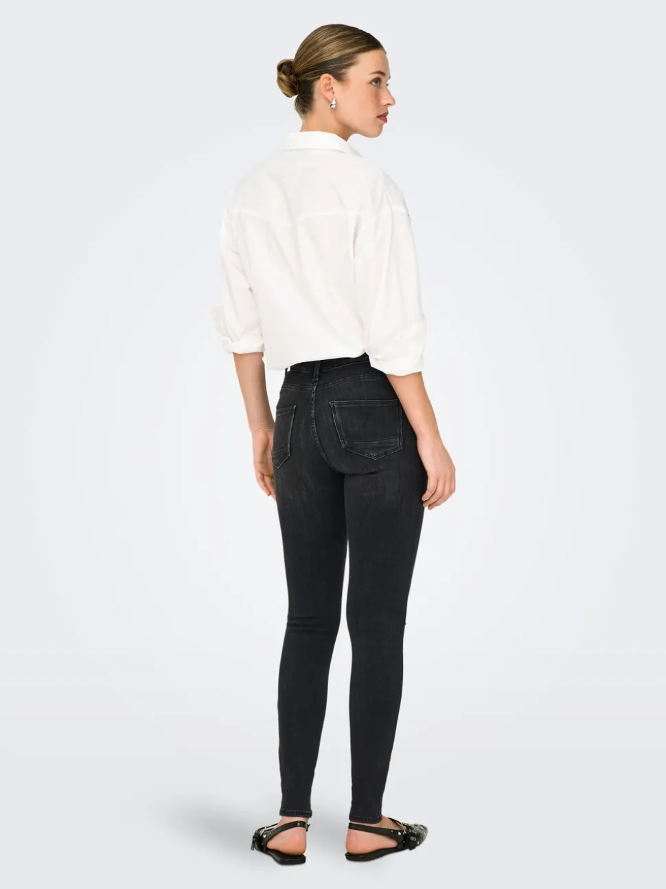 ONLPOWER Vita media Skinny Fit Lunghezza alla caviglia Jeans
